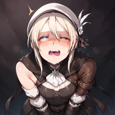 [PonyXL] Orgasm Face Expression with impact (Commission)