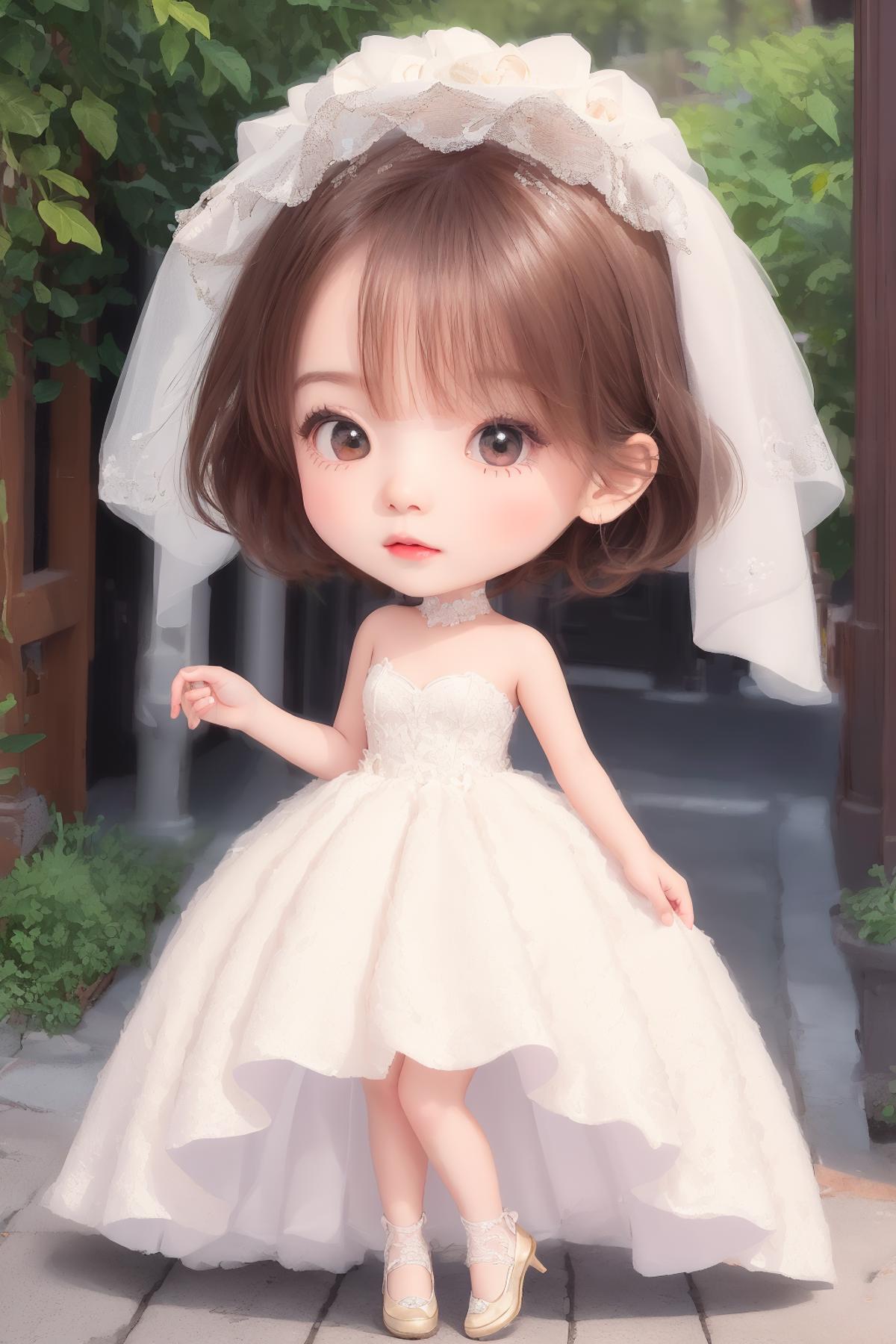 婚纱_Wedding Dress_ウエディングドレス image by TanedaRisa