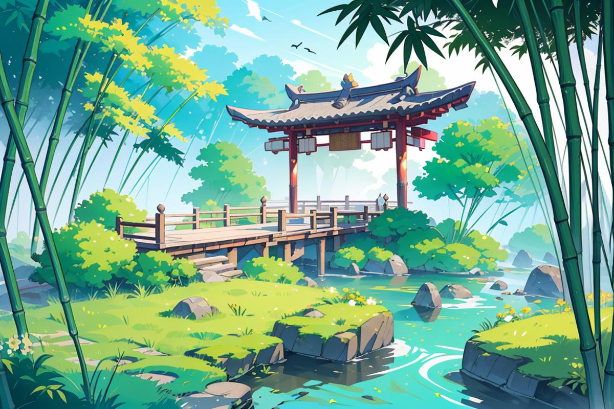 场景概念（Scene concept art） image by aji1