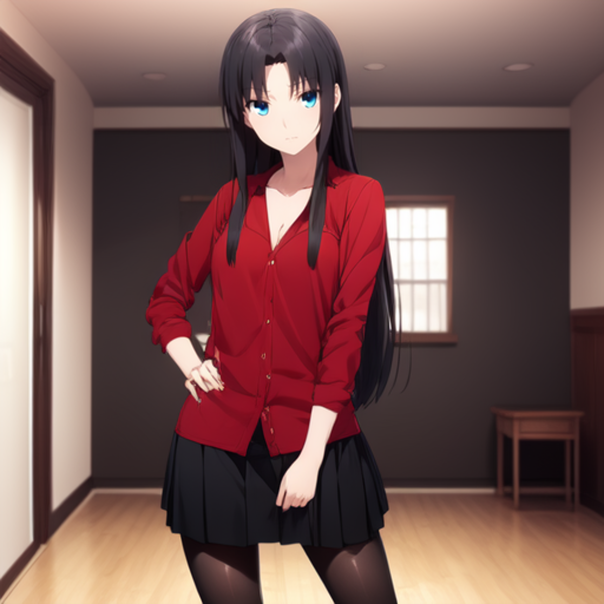 Rin tohsaka LORA and(Pony) from fate stay night visual novel - Tohsaka rin  19 years old | Stable Diffusion LoRA | Civitai