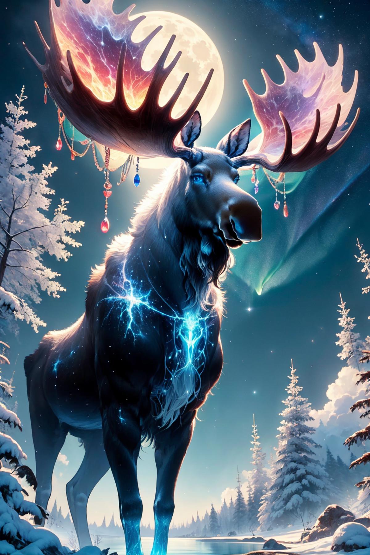 Mythical Moose (OC) LoRA image by richyrich515