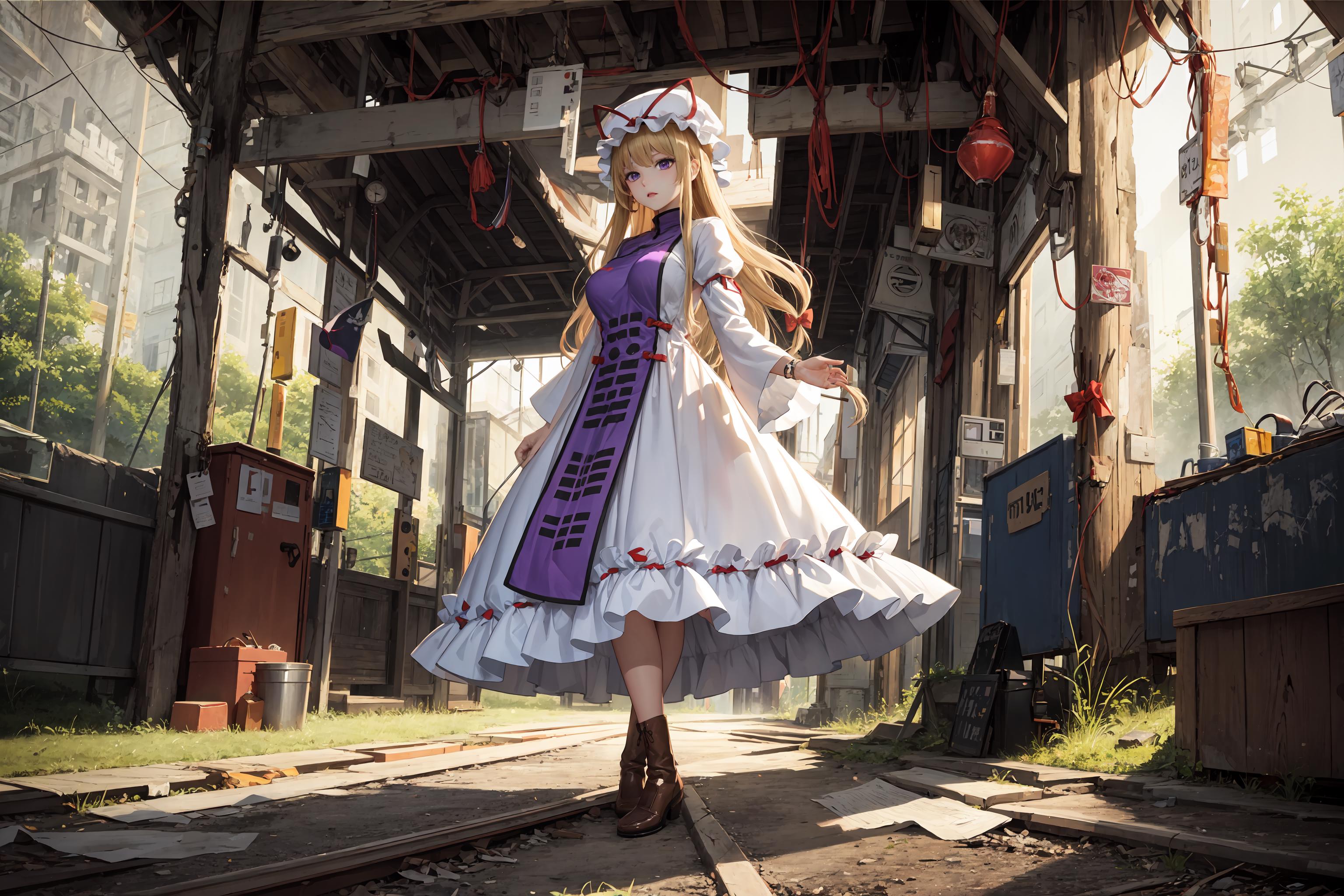 yakumo yukari (touhou) 八云紫 东方project image by cm491648