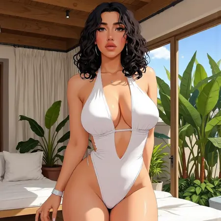 Samantha : The Curvy Heartbreaker AI girl