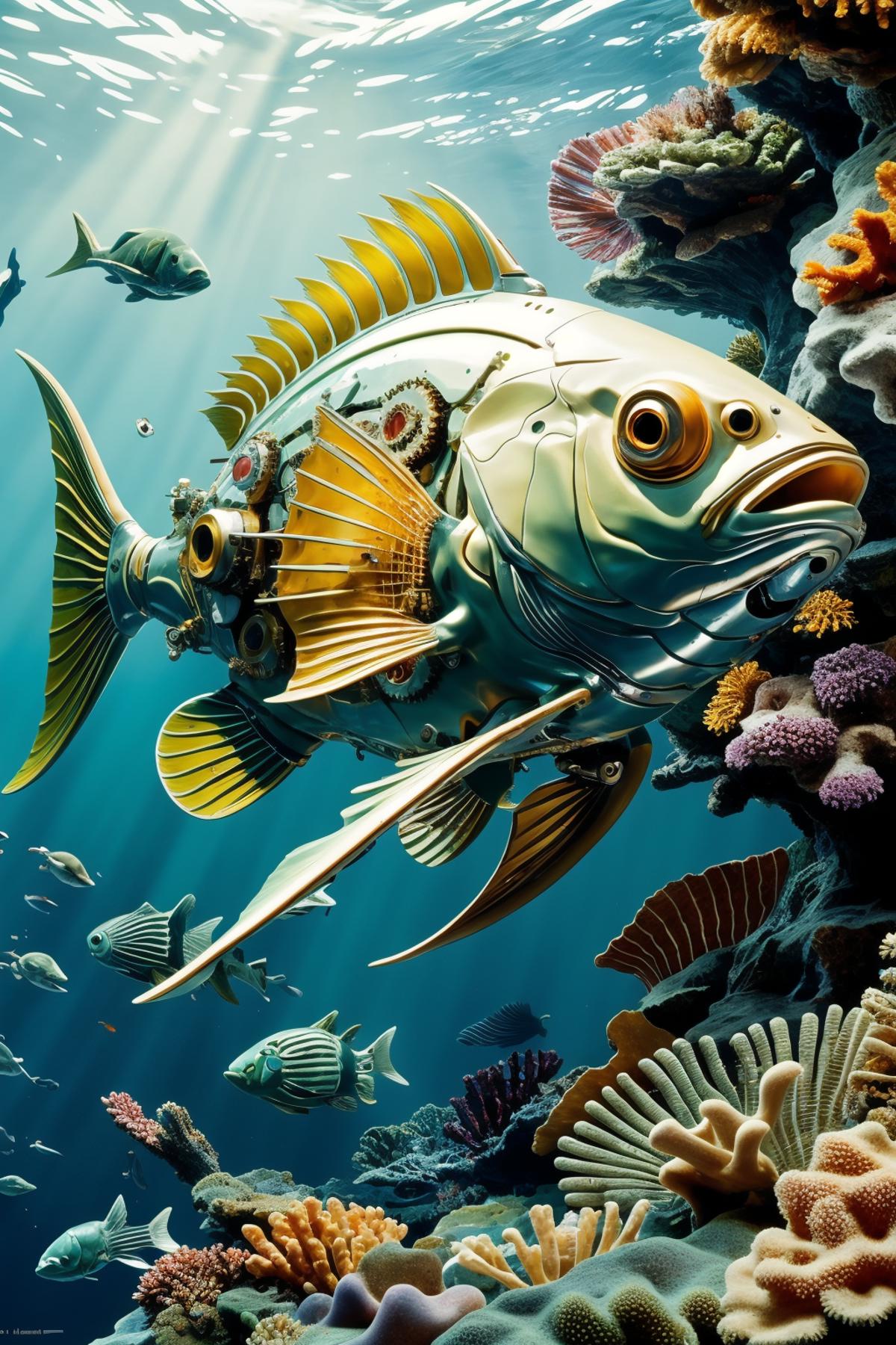 Mechanical fish image by InfiniteLight