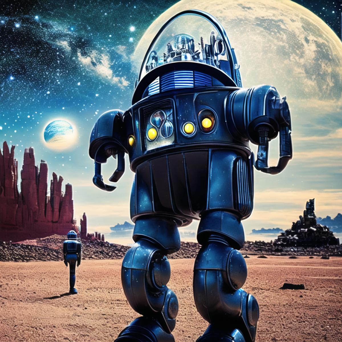 Robby the Robot image by plusultrasydney