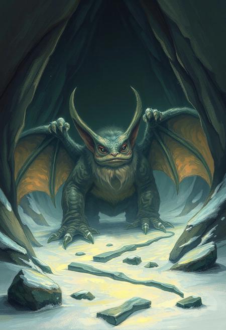 imagine the mario charcater from nintendo saga was once a powerful Great Old One from greace, but is said to have allowed his cult to slowly wither away, long before Hyperborea, prehistoric Greenland, was devoured by the ice. He is described as a large, hairy, toad-like creature with ears somewhat resembling those of a bat, living in a vast underground cave.