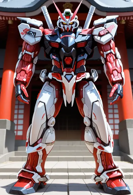 ガンダムアストレイレッドフレーム(Gundam Astray Red Frame)(Illustrious)