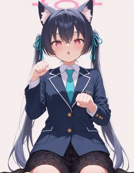 Kuromi Serika (黒見セリカ) | Blue Archive | Anime / Game Character | IllustriousXL