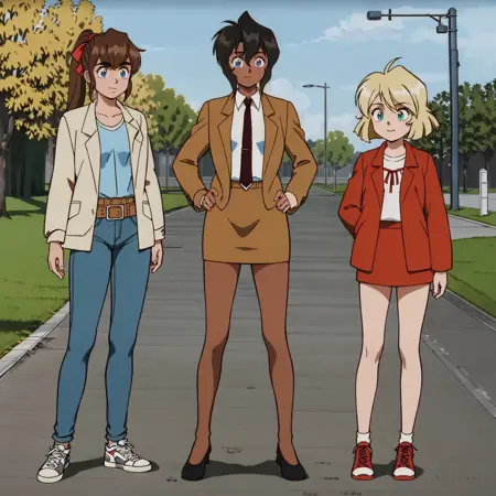 Gunsmith Cats character pack (Gunsmith Cats) LORA