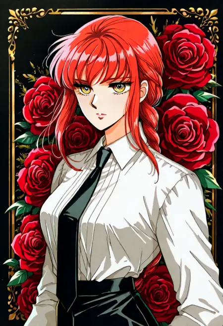 Retro Shoujo 90's anime style illustriousXL