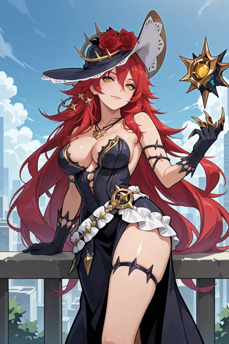 Veronika from Etheria Restart (Game) | Illustrious / NoobAI