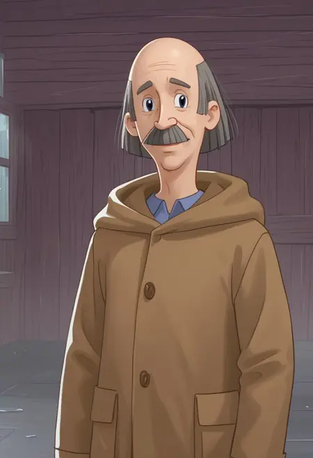 Postman Pechkin from Prostokvashino village