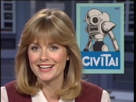 80s BROADCAST SCREENSHOT Flux LORA V1