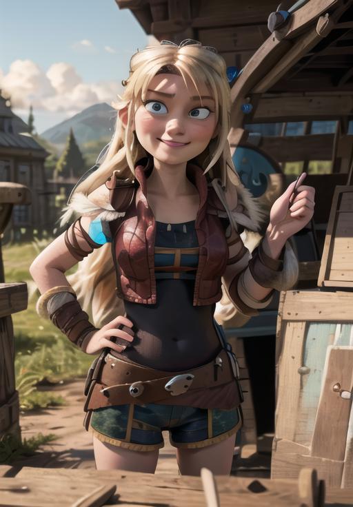 Astrid Hofferson - How to Train a Dragon image by AsaTyr