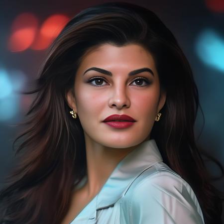 (JacquelineFernandez)<lora:JacquelineFernandezSDXL:1> portrait of JacquelineFernandez person, in blade runner, professional photography, high resolution, 4k, detailed photo