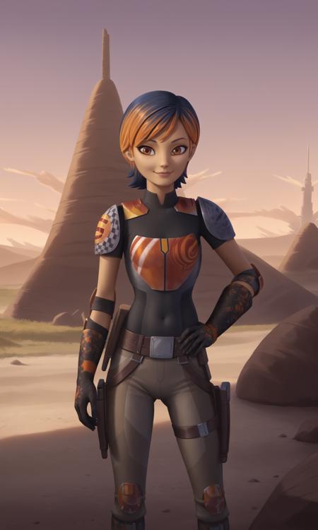 Sabine Wren - (Star Wars Rebels) Pony / Illustrious - Commission Pony