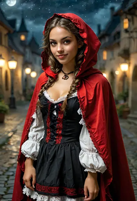 Dynamic Wildcard - red riding hood unleashed