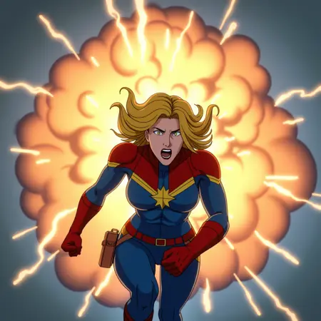 1980's Manga style F1D