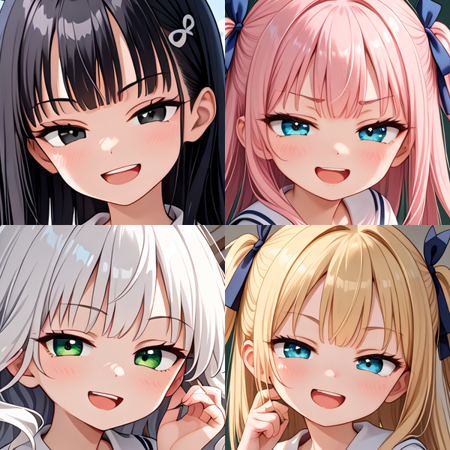 [SDXL] Smirking eyes / にやにやした目 v1.0