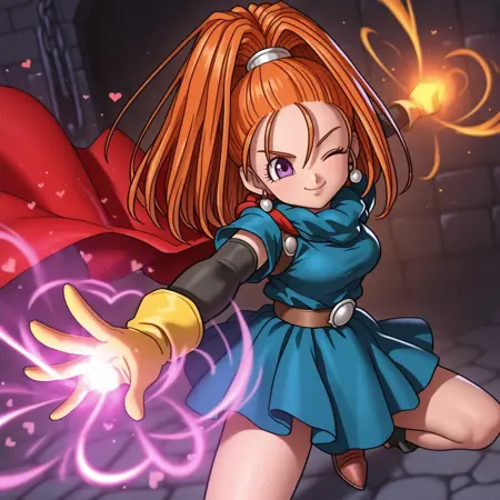 Dragon Quest VI - Ashlynn (Barbara) / ドラゴンクエストVI - バーバラ