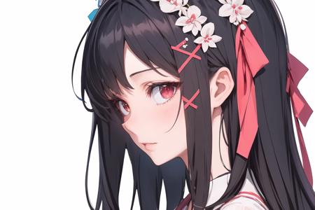 1girl,hairband,hair ribbon,hair decorations,full body, masterpiece, best quality,serafuku, masterpiece, best quality,