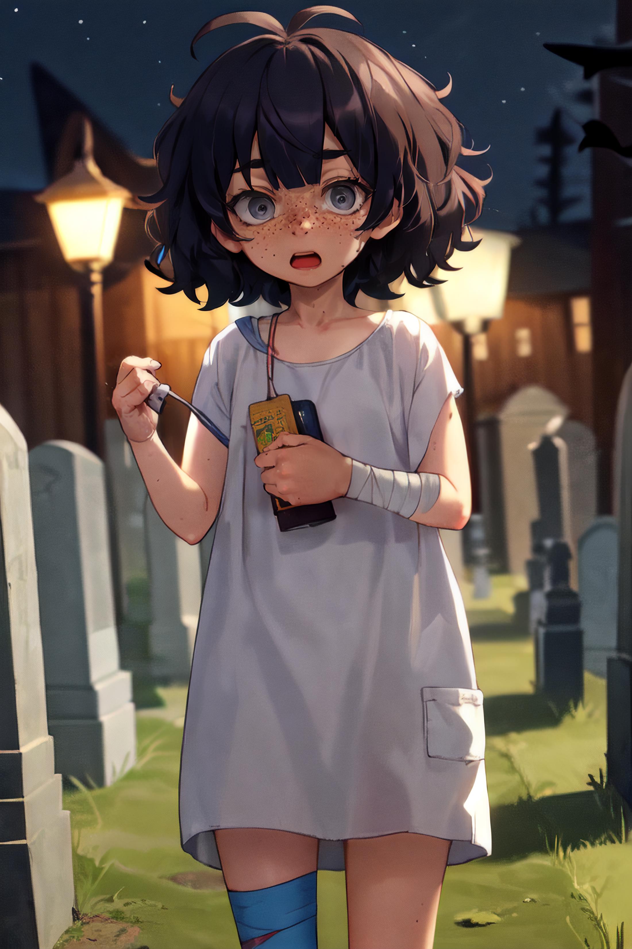 Blind girl Popopoka image by FriskTemmie