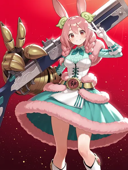 Yu-Gi-Oh! - Zoodiac Bunnyblast (十二獣ラビーナ) illusXL