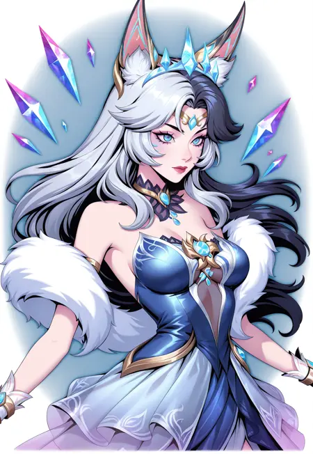 Crystal Rose Ahri / Wild Rift