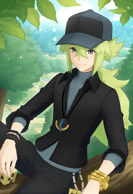 N (Natural Harmonia Gropius) (Pokemon Black(2)/White(2) (EX)