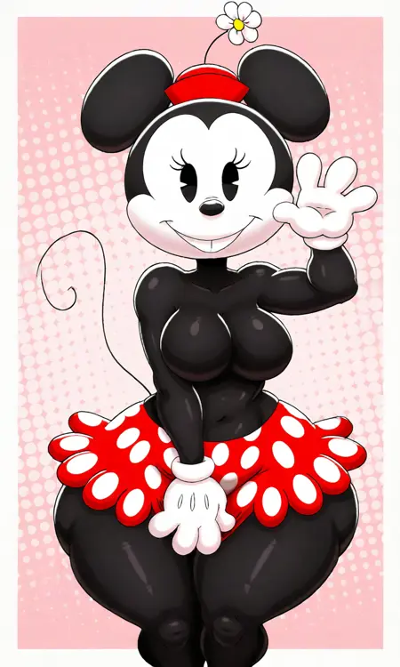 Minnie mouse // crowundeadcat