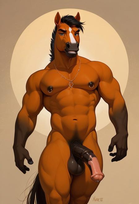 score_9, score_8_up, score_7_up, (best quality:1.1), ultra-detailed, high resolution, 8k, stallion, large balls, equid equine horse mammal 
draft_horse equid equine horse mammal shire 
animal_genitalia animal_penis anthro balls big_penis biped blaze_(marking) blue_eyes equine_genitalia equine_penis erection facial_markings flared_penis frenum_piercing genital_piercing genitals hair head_markings hooves male markings nude penis penis_piercing piercing simple_background solo white_hair white_markings
