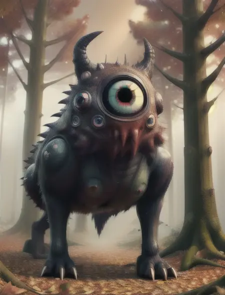 Creature - Abstract Monster