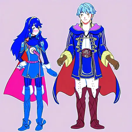 Lucina x M!Robin Fire Emblem Awakening