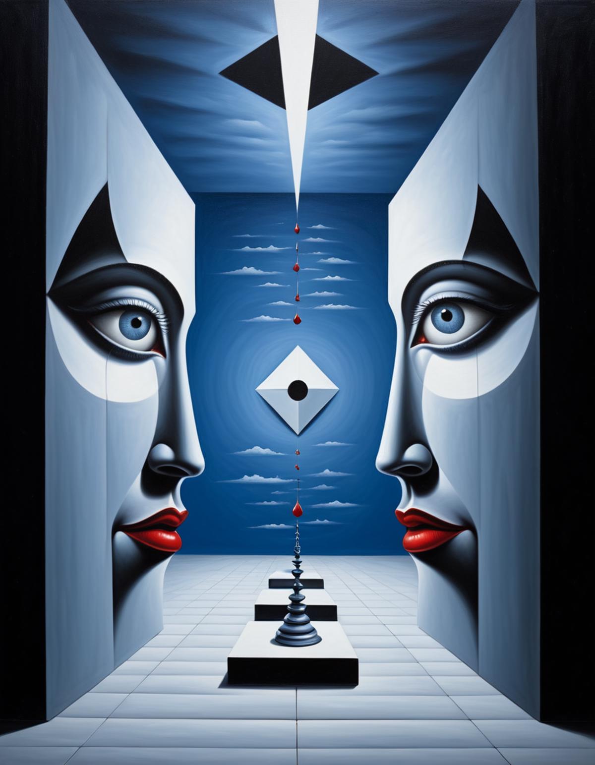 FF Style: Rafal Olbinski | Surrealist image by idle