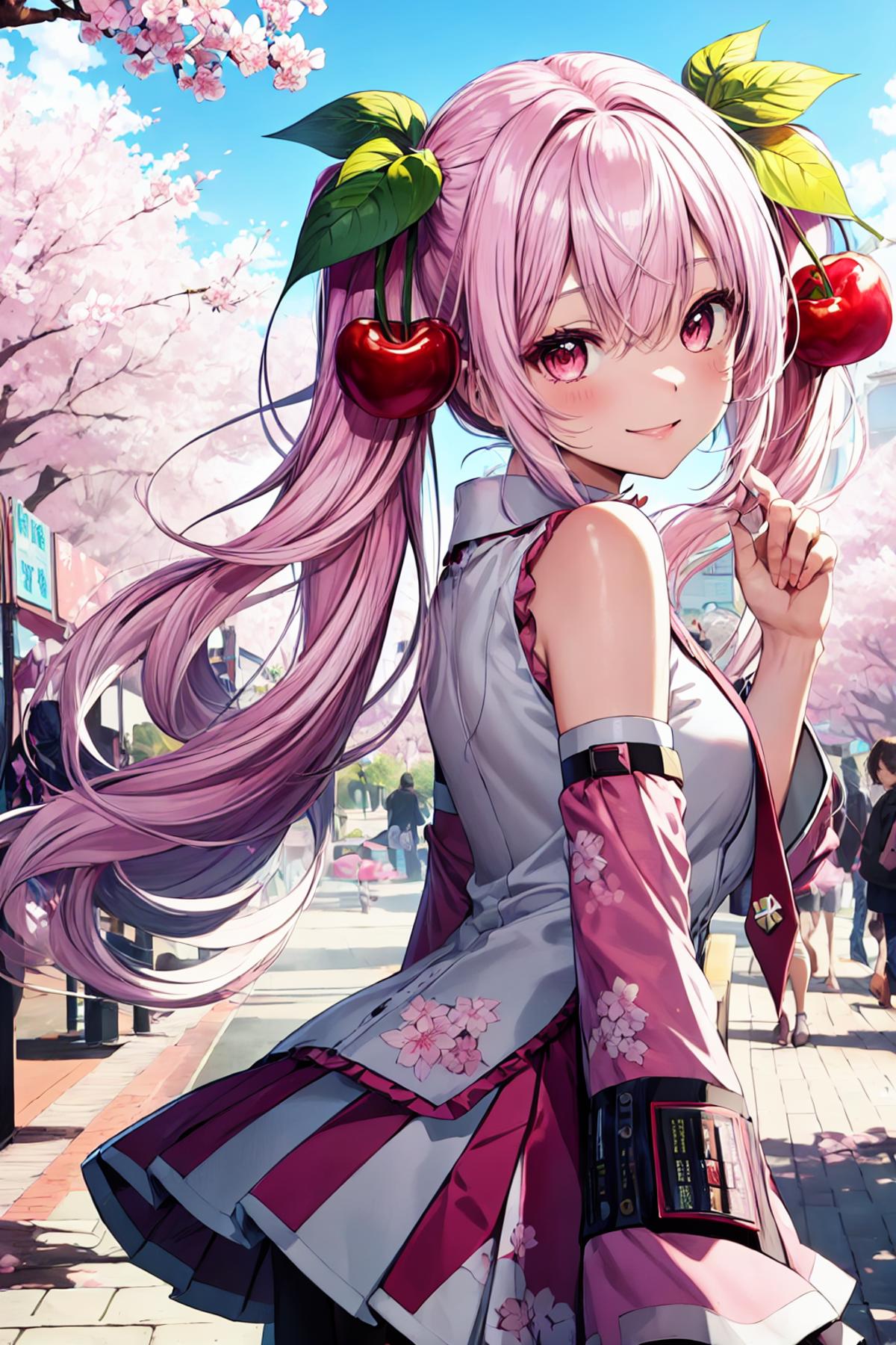 Sakura Miku | LoRA image by nyanko258051381