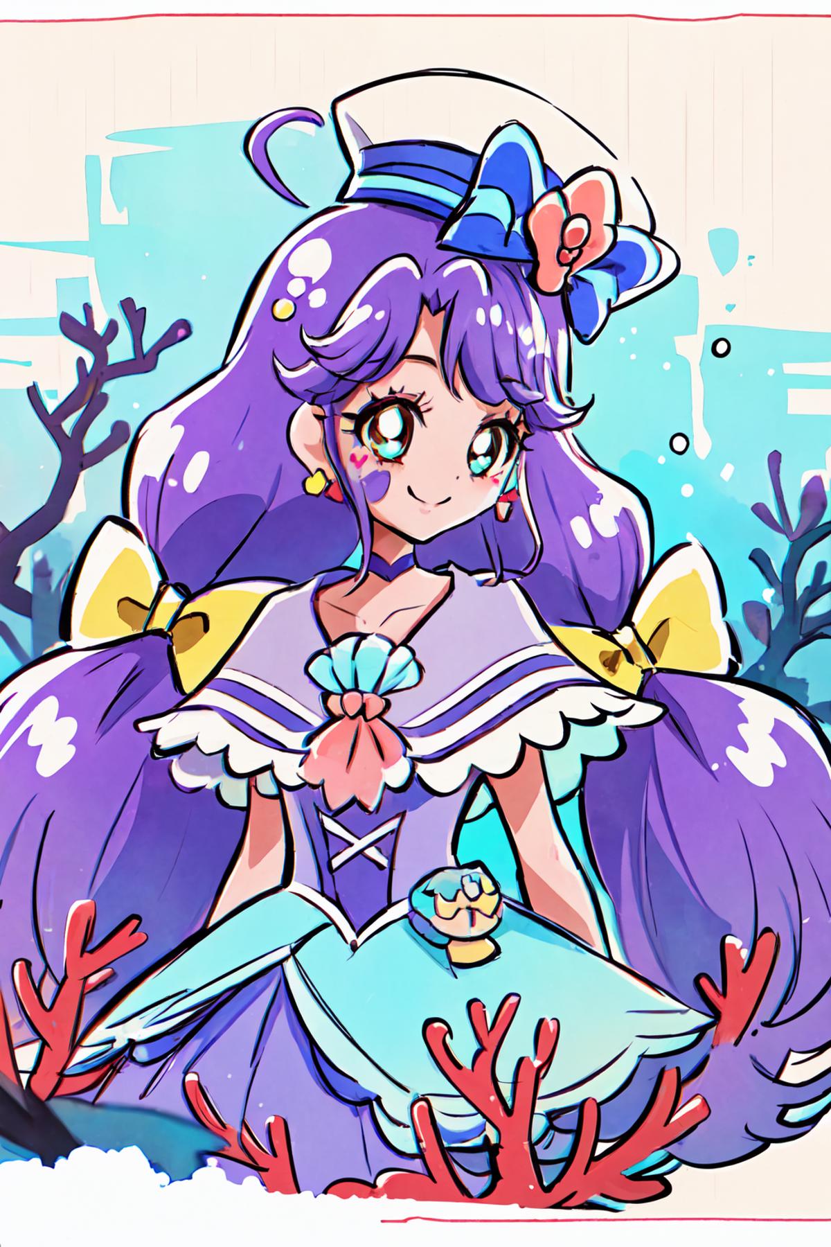 Cure Coral (Tropical-Rouge! Pretty Cure) トロピカル～ジュ！プリキュア キュアコーラル image by UnknownNo3