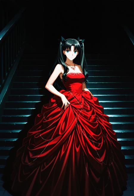Rin Tohsaka 10th Anniversary Dress illust