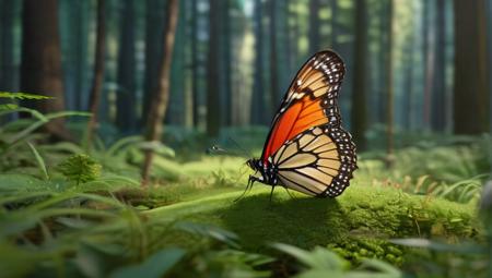 ,kkkkkkkkkkkkkk forest wilderness, butterfly, (Studio ghibli style, Art by Hayao Miyazaki:1.2), Anime Style, Manga Style, Hand drawn, cinematic, Sharp focus, humorous illustration, big depth of field, Masterpiece, concept art, trending on artstation, Vivid colors, Simplified style, trending on ArtStation, trending on CGSociety, Intricate, Vibrant colors, Soft Shading, Simplistic Features, Sharp Angles, Playful, award winning photograph + cinematic shot + photos taken by ARRI 65 + incredibly detailed, sharpen, details + professional lighting, photography lighting + 50mm, 80mm, 100m + lightroom gallery + behance photographys + unsplash, global illumination, epic award winning photograph (subsurface scattering:1.3), intracate details, ambient occlusion, global illumination, realism, hyper realistic, hyper detailed