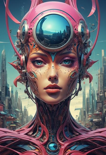 Futuristic, Fantastic, beautiful, exotic, magical, surreal, Abstract, absurd,
