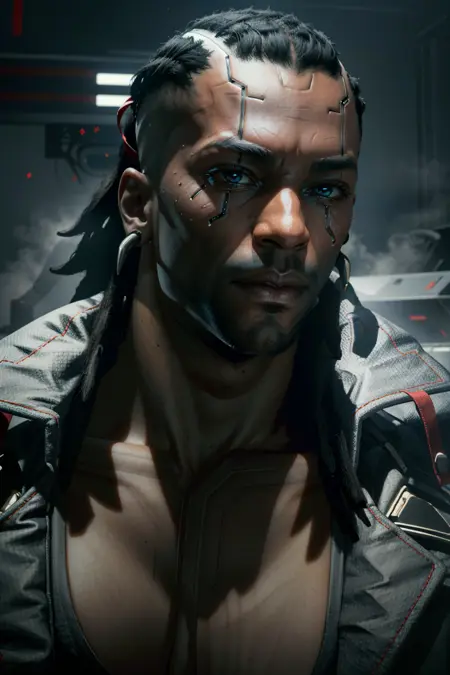 Placide from Cyberpunk 2077