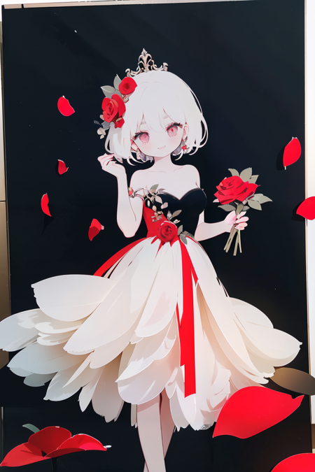 flower petal dress