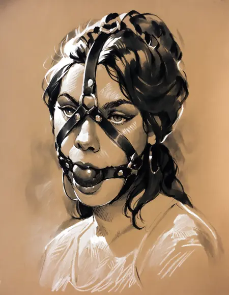 Joschek's Harness Gag For Pony XL