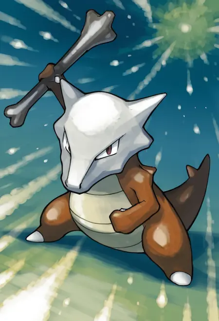 Marowak: Bone Keeper | ガラガラ (Pokedex #0105)