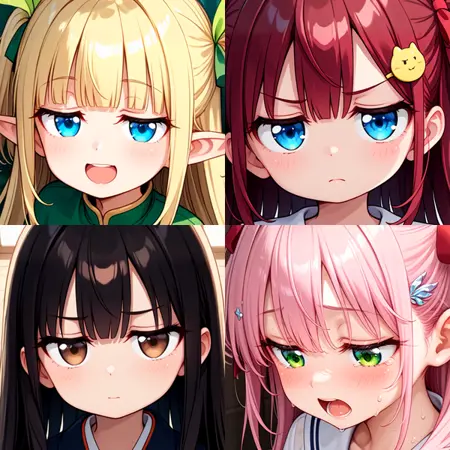 [SDXL] Worried eyes / 伏し目