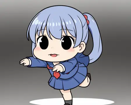 Reach out and stand on one leg