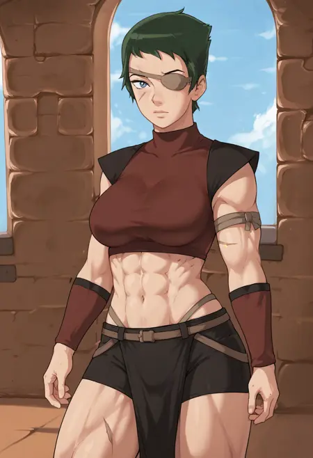 Captain, (Four Elements Trainer), LoRA, PonyXL