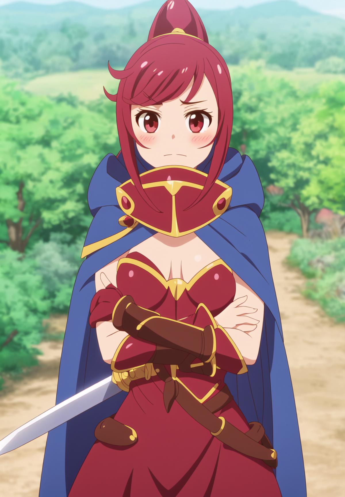 Aqua - Konosuba Anime Character - v1.0, Stable Diffusion LoRA