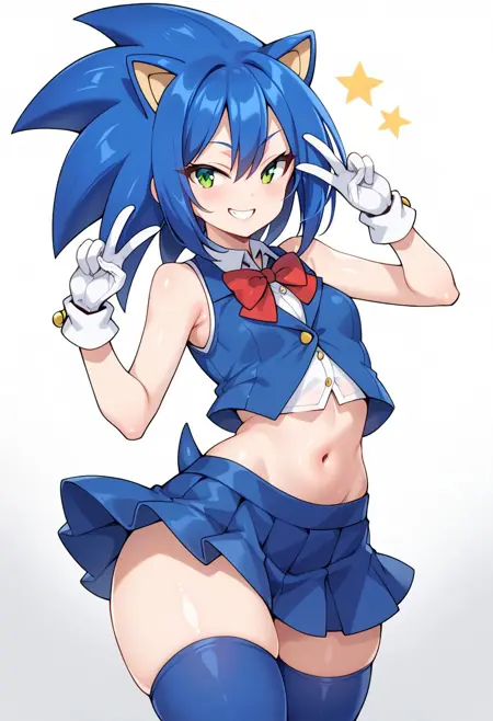 Sonic The Hedgehog Gijinka