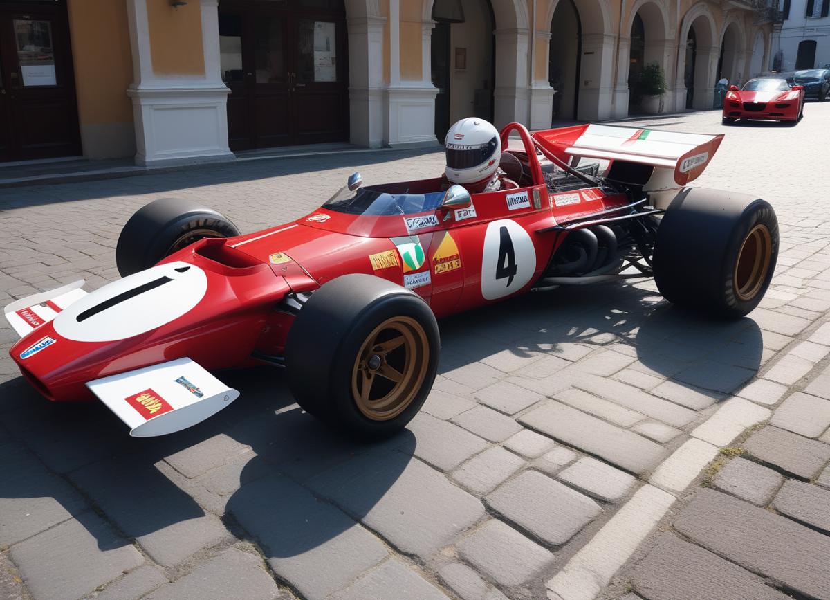 Ferrari 312 B Formula One (1970) SDXL image by pam