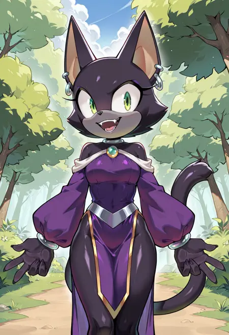 Ebony the cat (sonic)